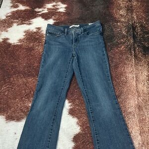 Stylish Blue Flare Women's Jeans